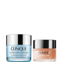 clinique glowing day  night moisturiser duo with hyaluronic acid