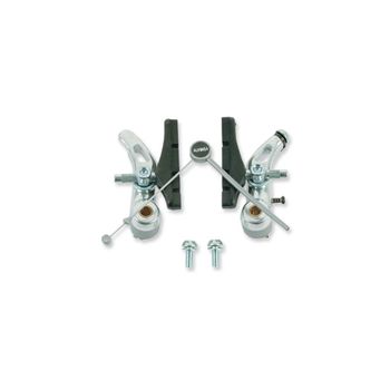 Juego De Frenos Cantilever De Aluminio Plata Para Mtb, Ciudad, Infantil, Ciclocross Y Trekking 830P