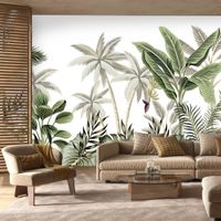 papel pintado panoramico selva de arboles de cacao 364x270cm