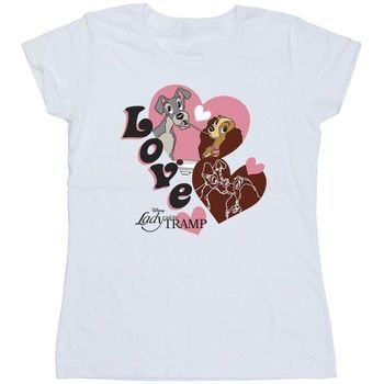 Lady And The Tramp Camiseta Love para mujer