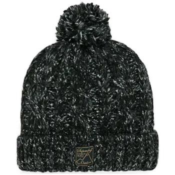 Superdry Gorro Torsade tweed para mujer