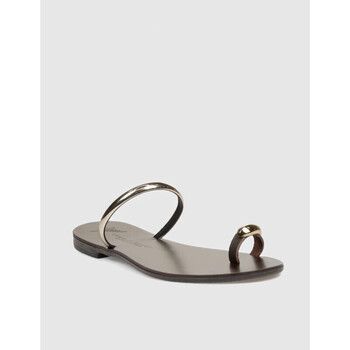 Nicolas Lainas Sandalias SANDALIA DE DEDO 313-LT ORO para mujer