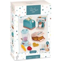juego de cocina infantil ecoiffier 4 en 1 tostadora gofrera batidora percolador