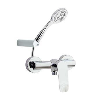Ramonsoler 570802t1 New Fly Grifo Monomando Ducha Con Equipo De Ducha Cromo