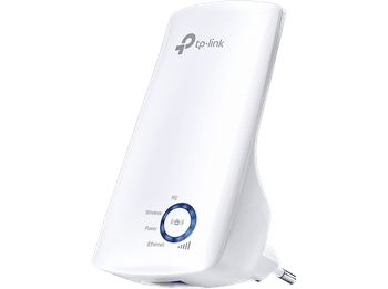Repetidor WiFi - TP-Link WA850RE, 300 Mbps, Modo Punto Acceso, WPS, Puerto Ethernet, Blanco