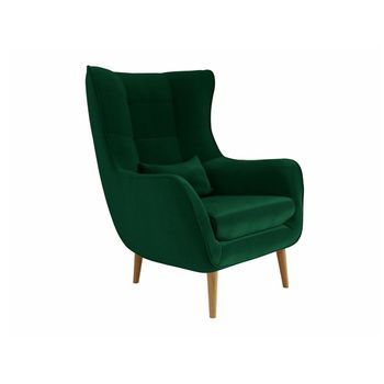 Sillón Comfivo 204, Verde, Tapiz, 106x80x95cm