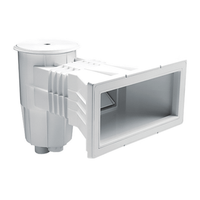skimmer hormigon 15l boca ancha abs uv colores astralpool - gris