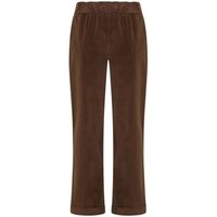 deha pantalones stretch velvet straight para mujer