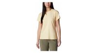 camiseta tecnica columbia sun trek beige para mujer
