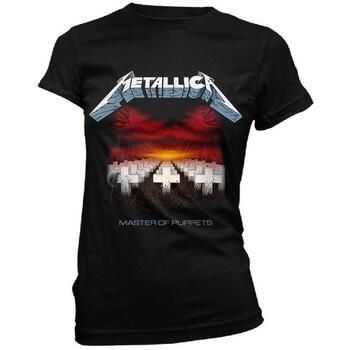 Metallica Tops y Camisetas Master Of Puppets para mujer