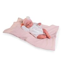 mi pequeno reborn tufi con mantita 82311 munecas antonio juan