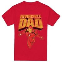 marvel camiseta invincible dad para hombre