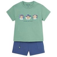 mayoral camisa manga larga 1654 verde para nina