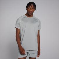 camiseta de entrenamiento de manga corta para hombre de mp - gris tormenta - s