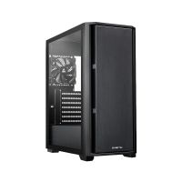 caja pc chieftec as-02b-tg-op midi tower negro con panel de vidrio templado