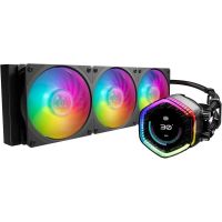 cooler master masterliquid 360 ion argb kit refrigeracion liquida con pantalla 360mm negro