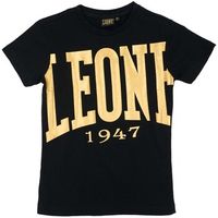 leone 1947 camiseta boy short sleeves gold para nino