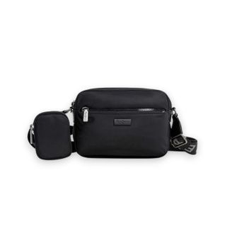 Pepe Jeans para mujer. PL0300172 Bolso Traci negro (OSFA), Casual, Poliamida