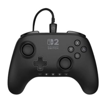 Mando PowerA Advantage para Nintendo Switch 2 cable USB 3 m negro botones programables