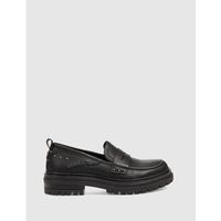 refresh mocasines mocasin 172922 negro para mujer