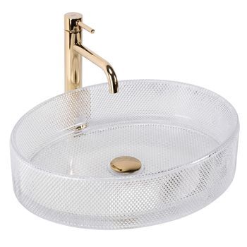 Lavabo Sobre Encimera Mirella Transparent