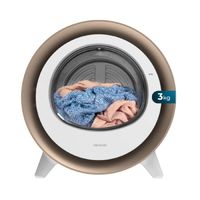 cecotec secadora compacta de evacuacion 3 kg bolero dresscode dry 3500v gold 8 programas clase a secado automatico inteligente