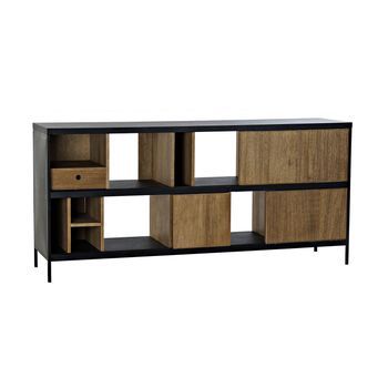 Buffet Fresno Hierro 160x40x75 Negro