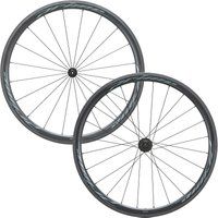 prime doyenne 38 carbon rim brake wheelset black