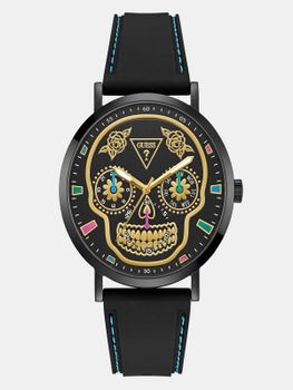 Reloj Multifunción De Silicona 44 Mm