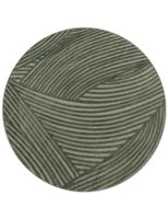 alfombras de interior y exterior cotara verde 120 cm redondo
