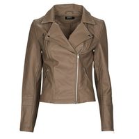 only cazadora de cuero onlgemma faux leather biker para mujer