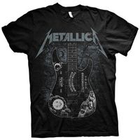 metallica camiseta hammett ouija para hombre