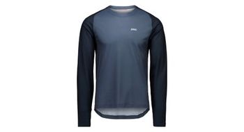 Camiseta de manga larga poc motion air azul