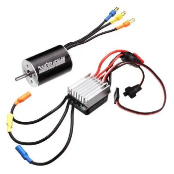 Motor Impermeable sin Sensor Racerstar 2838 3600/4500KV 35A ESC Para Coches 1/12 1/14