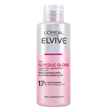 L'Oréal Paris Elvive Glycolic Gloss Rinse-Off 5 minute Lamination Treatment for Dull Hair 150ml