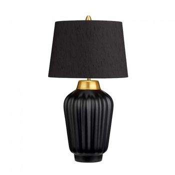 Lámpara de mesa bexley negra