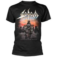 sodom camiseta persecution mania para mujer