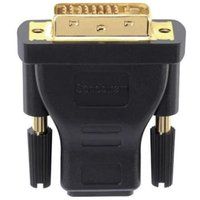sandstrom av black series shdva114x hdmi to dvi adapter black