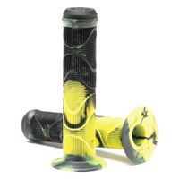 duo van homan grips black with yellow swirl