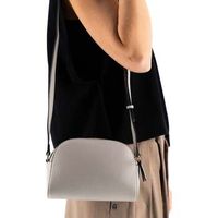 manila grace bolso tracollina zip lettering para mujer