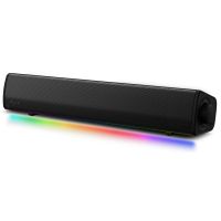 creative sound blaster gs3 barra de sonido gaming rgb 24w negra