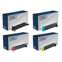 compatible multipack konica minolta tn312kcmy full set toner cartridges 4 pack
