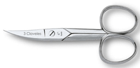 3 claveles tijera piel curva 9 cm