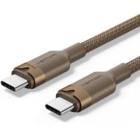 cable usb-c 5a 240w vention trijh 2m dorado