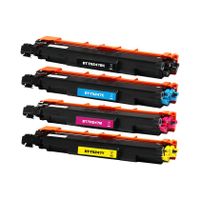 brother tn247  tn243 pack de 4  cartuchos de toner compatibles