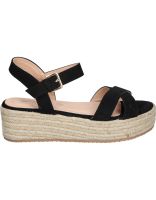 sandalias con cuna para mujer stay 65-689 negro 41
