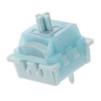 70 interruptores magneticos lineales epomaker creamy jade lubricados de fabrica con difusor de luz y sonido thocky para teclado magnetico