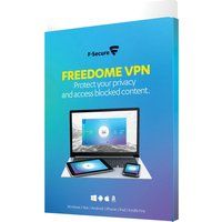 f-secure freedome vpn - 3 users for 1 year