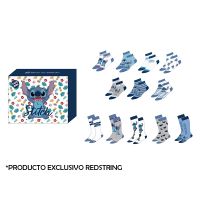 calendario de adviento caja regalo calcetines stitch talla 3541