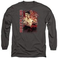 bruce lee camiseta manga larga fury para mujer